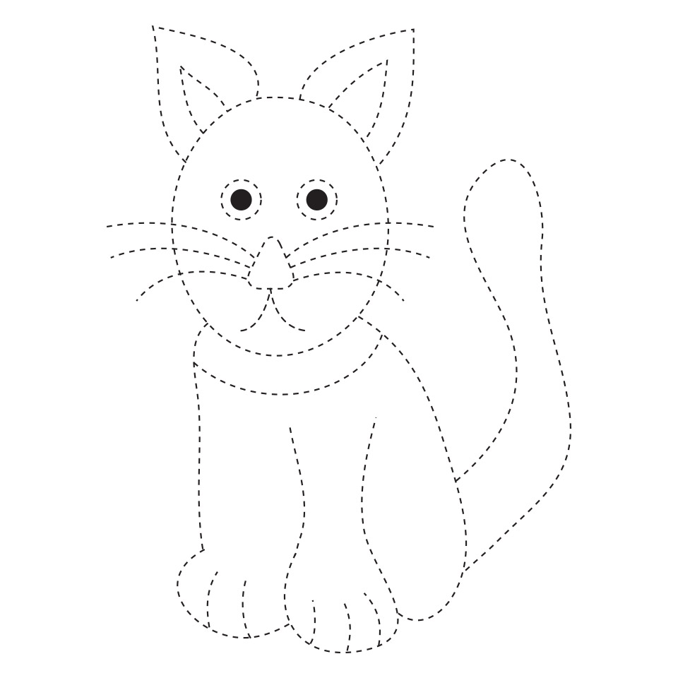 How to Draw a Cat (Step by Step Guide) | Easy Art Project for Kids ...